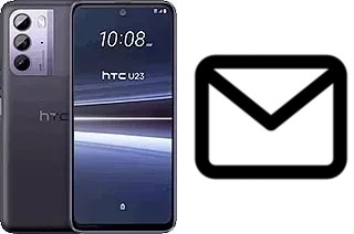 Configurer le courrier dans HTC U23