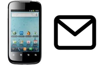 Configurer le courrier dans Huawei Ascend II