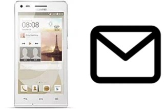 Configurer le courrier dans Huawei Ascend G6 4G