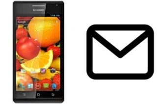 Configurer le courrier dans Huawei Ascend P1s