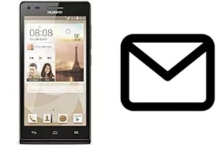 Configurer le courrier dans Huawei Ascend P7 mini