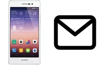 Configurer le courrier dans Huawei Ascend P7