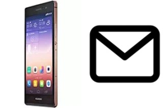 Configurer le courrier dans Huawei Ascend P7 Sapphire Edition