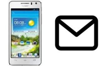 Configurer le courrier dans Huawei Ascend G600