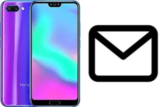 Configurer le courrier dans Huawei Honor 10