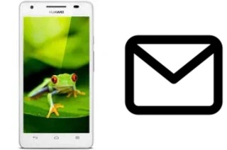 Configurer le courrier dans Huawei Honor 3