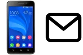 Configurer le courrier dans Huawei Honor 4 Play