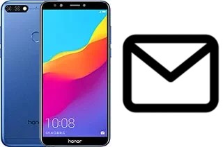 Configurer le courrier dans Huawei Honor 7C