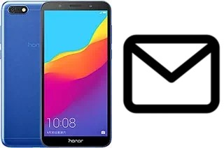 Configurer le courrier dans Huawei Honor 7s