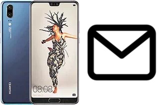 Configurer le courrier dans Huawei P20