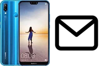 Configurer le courrier dans Huawei P20 lite