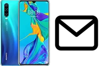 Configurer le courrier dans Huawei P30