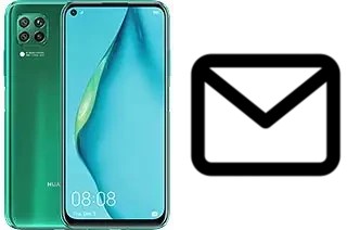 Configurer le courrier dans Huawei P40 lite