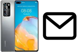 Configurer le courrier dans Huawei P40