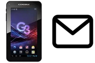 Configurer le courrier dans Icemobile G3