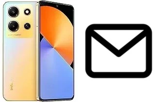 Configurer le courrier dans Infinix Note 30i