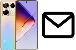 Configurer le courrier dans Infinix Note 40 Pro 4G