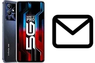 Configurer le courrier dans Infinix Note 12 Pro 5G