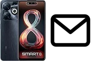 Configurer le courrier dans Infinix Smart 8 (India)