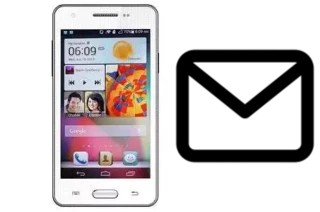 Configurer le courrier dans iTouch M9002