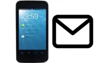 Configurer le courrier dans K-Touch W658