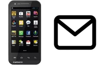 Configurer le courrier dans Karbonn A11