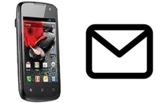 Configurer le courrier dans Karbonn A5