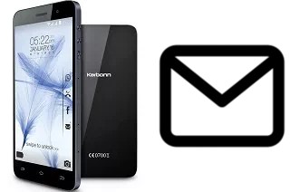 Configurer le courrier dans Karbonn Titanium Mach Two S360