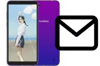 Configurer le courrier dans Koobee S209