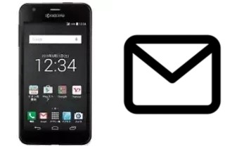 Configurer le courrier dans Kyocera S301