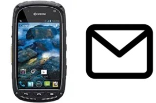 Configurer le courrier dans Kyocera Torque E6710