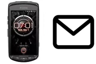 Configurer le courrier dans Kyocera Torque KC-S701