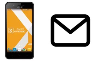 Configurer le courrier dans Lanix Ilium LT520