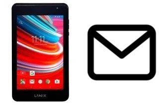 Configurer le courrier dans Lanix Ilium PAD RX7