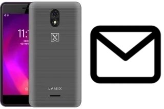 Configurer le courrier dans Lanix X550