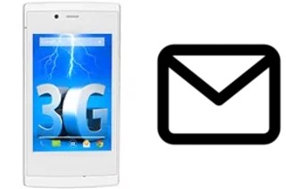 Configurer le courrier dans Lava 3G 354