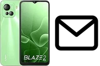 Configurer le courrier dans Lava Blaze 2 Pro