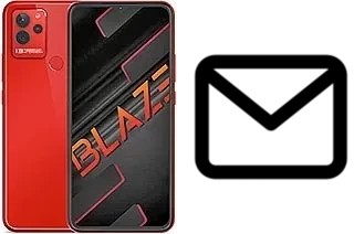 Configurer le courrier dans Lava Blaze