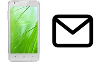 Configurer le courrier dans Lava Iris 503