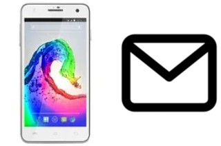 Configurer le courrier dans Lava Iris X5