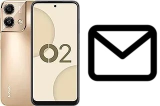 Configurer le courrier dans Lava O2