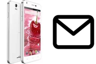 Configurer le courrier dans Lava Iris X1 Grand