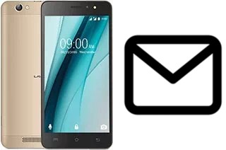 Configurer le courrier dans Lava X28 Plus