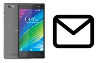 Configurer le courrier dans Lava X41 Plus