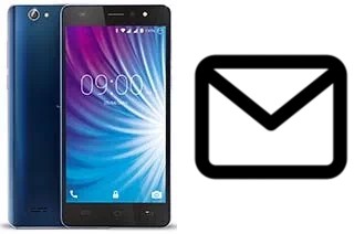 Configurer le courrier dans Lava X50