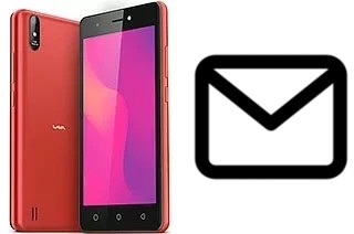 Configurer le courrier dans Lava Z1