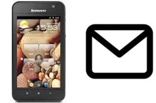 Configurer le courrier dans Lenovo LePad S2005