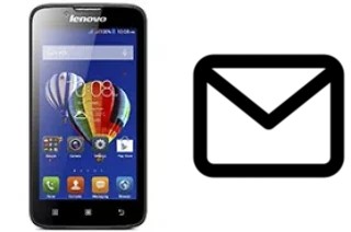 Configurer le courrier dans Lenovo A328