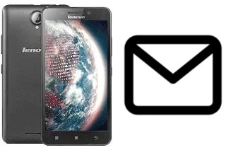 Configurer le courrier dans Lenovo A5000