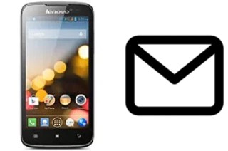 Configurer le courrier dans Lenovo A516